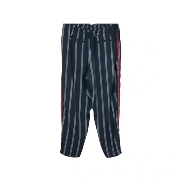 Ett:Twa Anthropology Navy White Striped Elastic Waistband Size Small - Picture 4 of 7